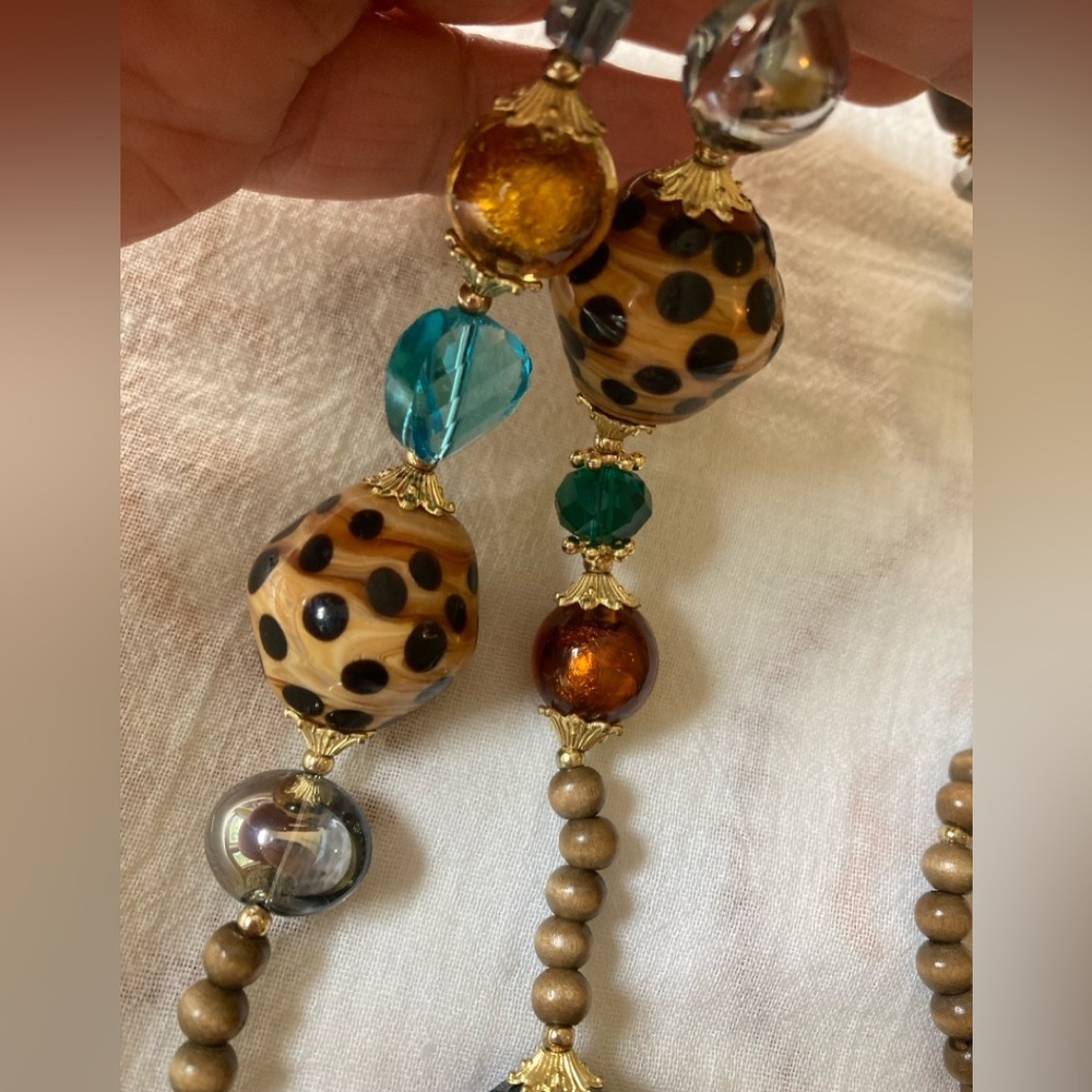 Premier Designs Multi Strands Variety of Beads 36” Necklace - Picture 10 of 11